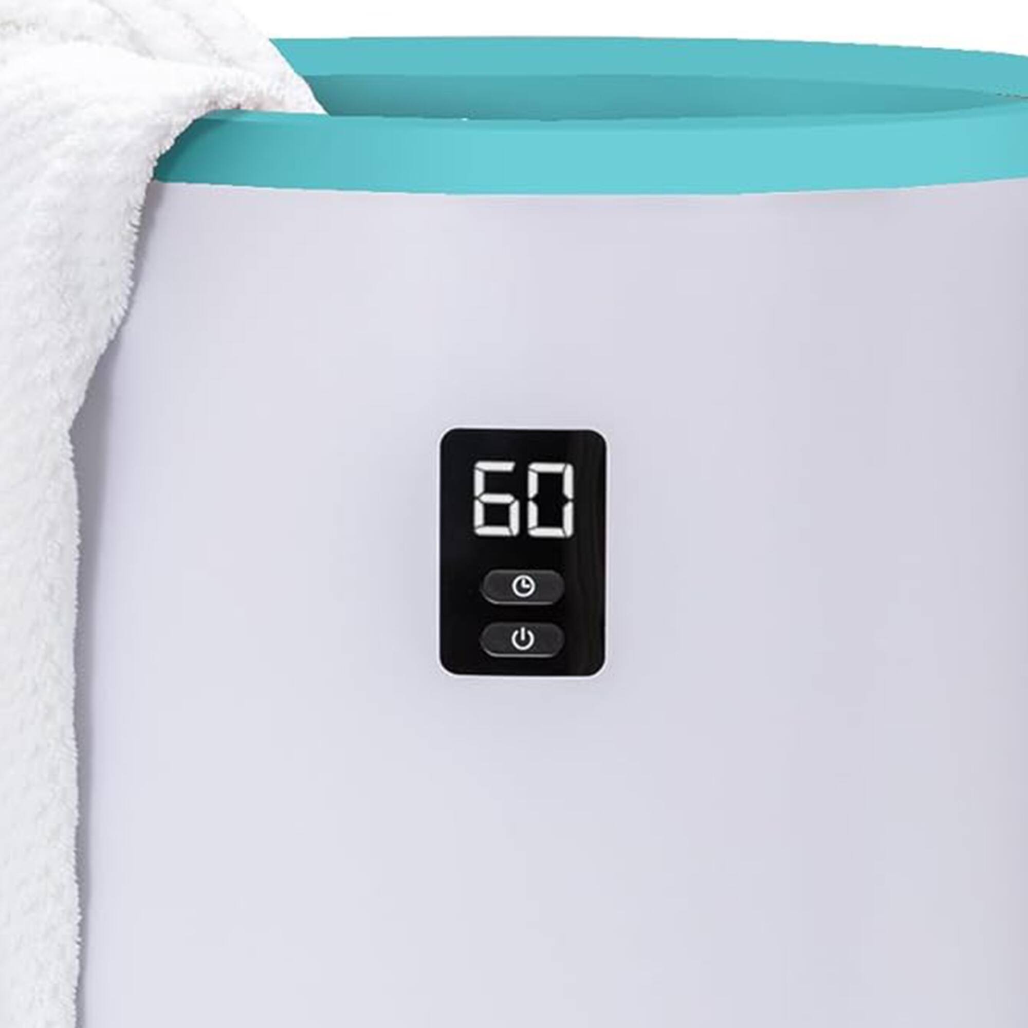 Alt View 8. SereneLife - SereneLife Towel Warmer Bucket, with Customized - Blue.