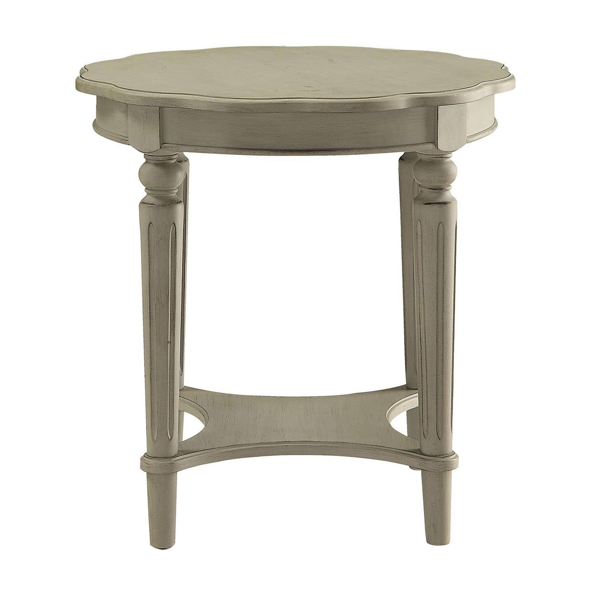 Alt View 1. Manhattan Lane - Fordon End Table - Antique Slate.