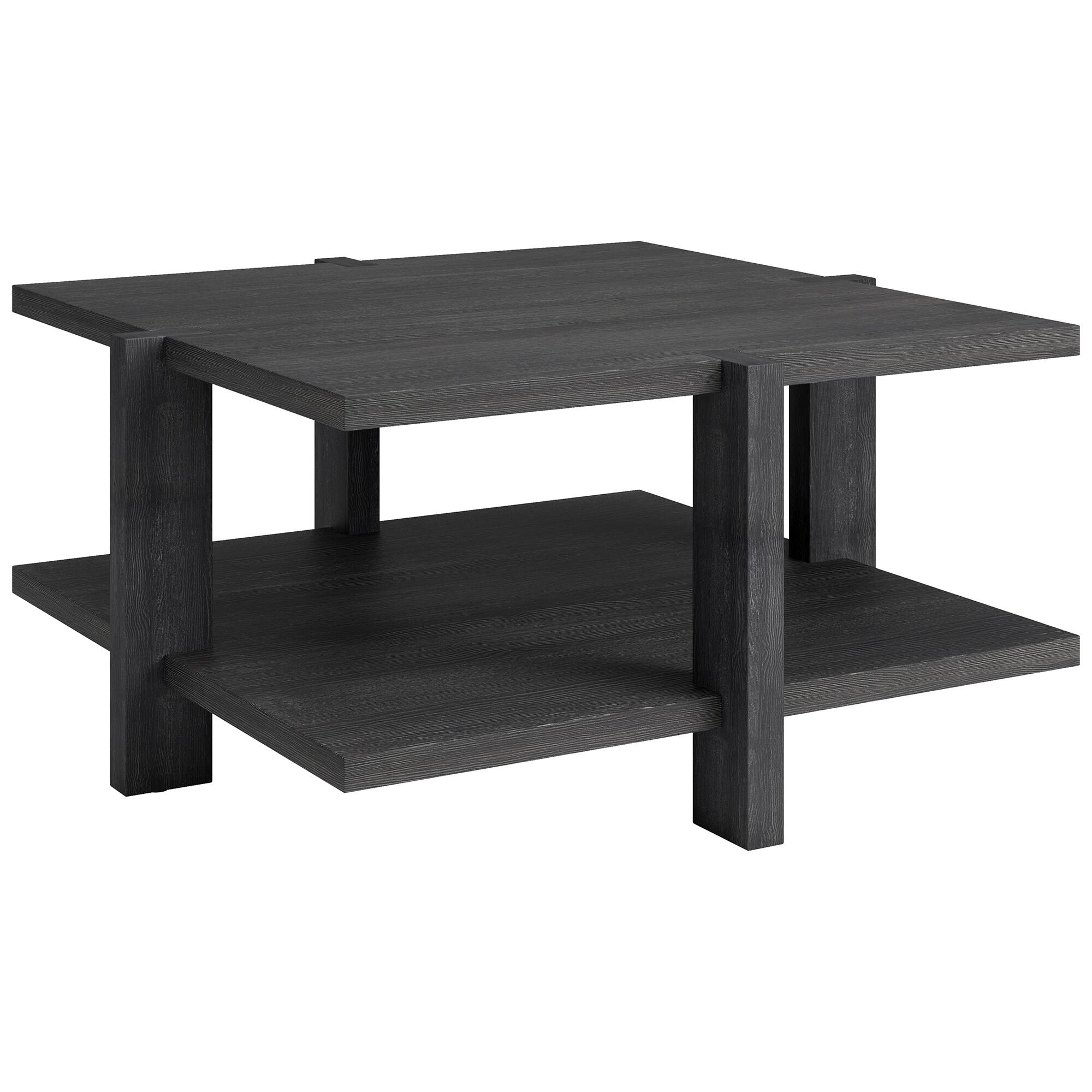 Angle. Camden&Wells - Ingrid Coffee Table - Charcoal Gray.