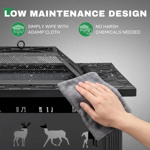 LOW MAINTENANCE DESIGN

SIMPLY WIPE WITH ADAMP CLOTH

NO HARSH CHEMICALS NEEDED