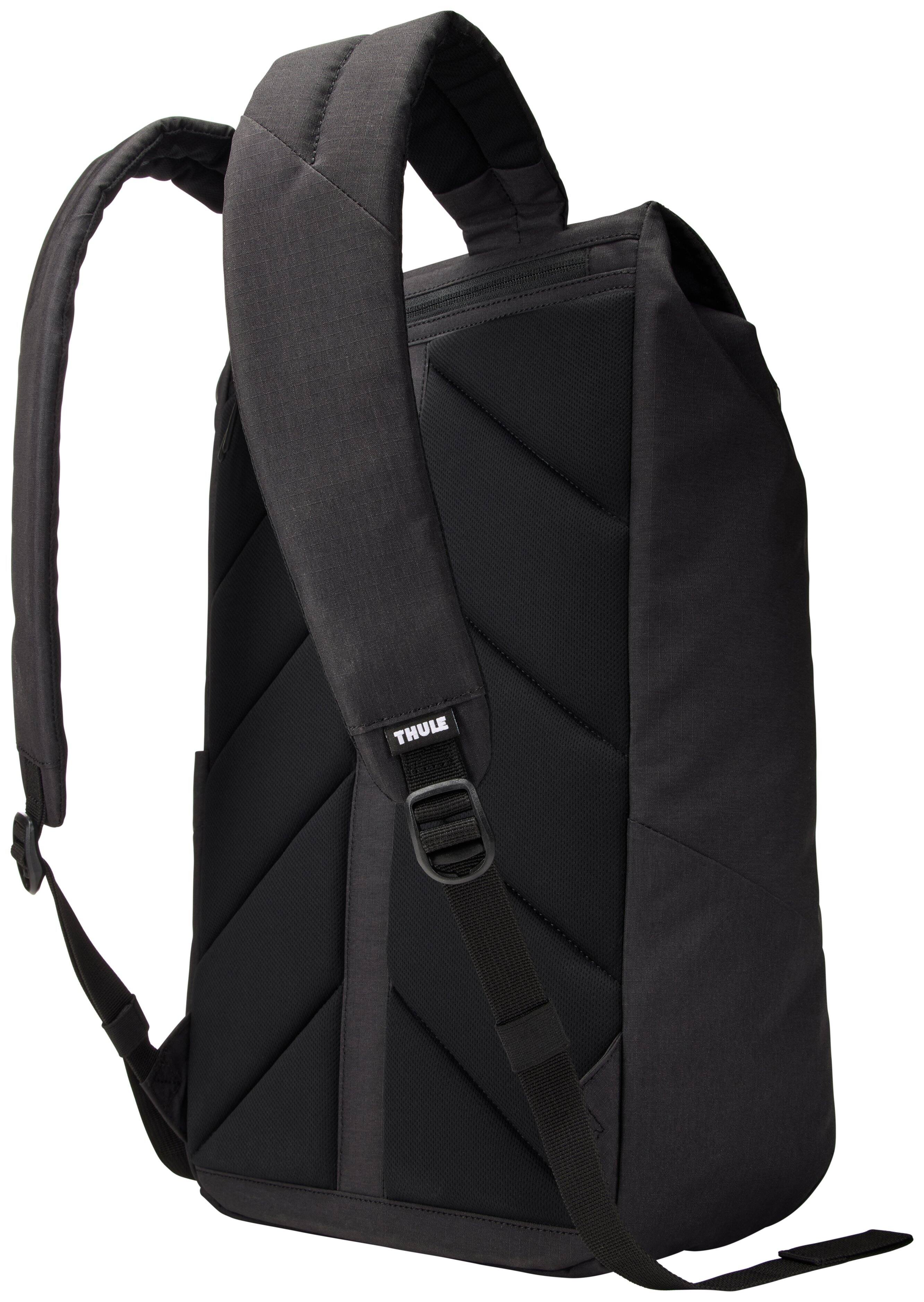 Alt View 1. Thule - Lithos Backpack 16L - BLACK.