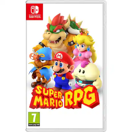 Nintendo Switch
Super Mario RPG
7
www.pegi.info - E10+ (Everyone 10+)