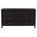 Front. CorLiving - Boston 6-Drawer Dresser - Black.