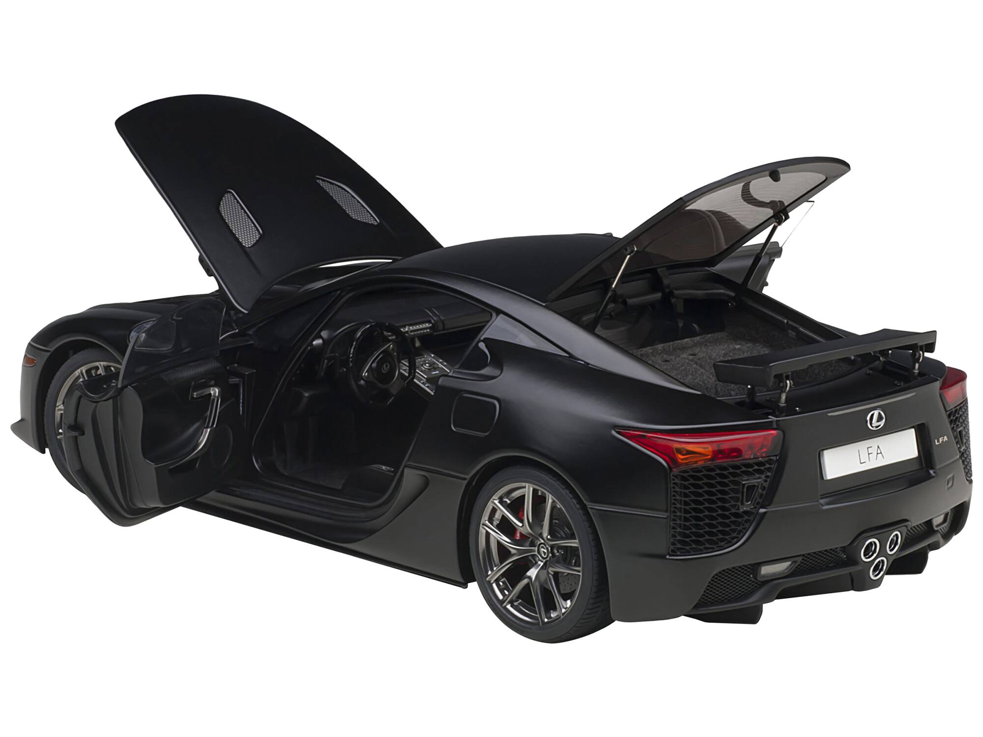 Lexus LFA Matt Black 1/18 Model Car by Autoart - Best Buy
