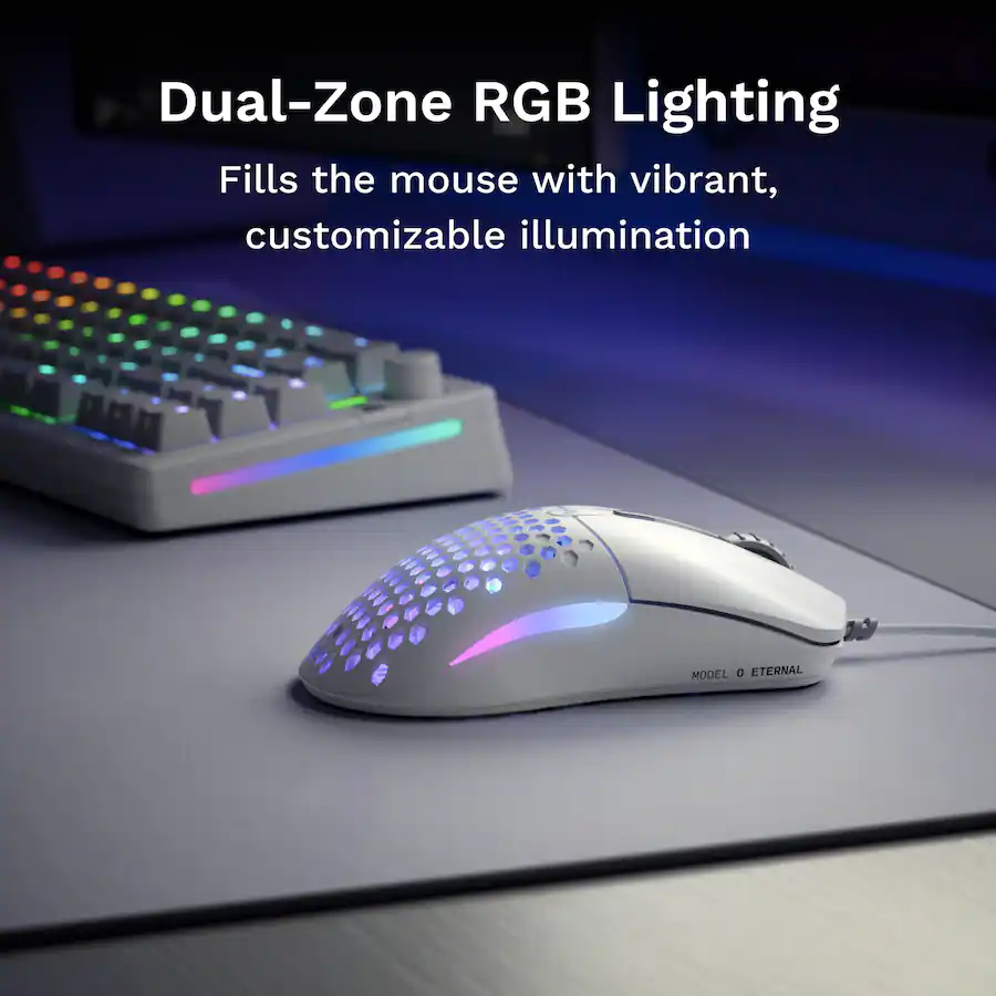 Glorious Model O Eternal Lightweight Wired Optical Gaming Mouse with ...