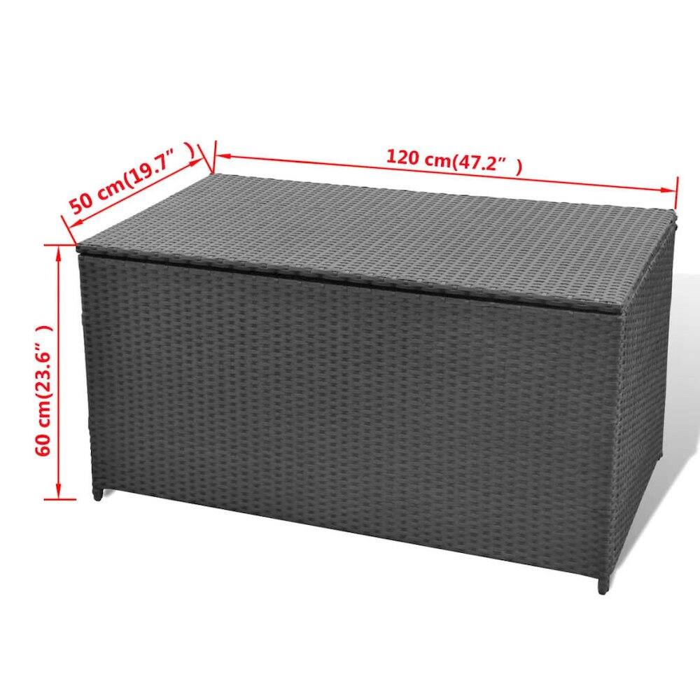 50 cm(19.7") x 120 cm(47.2") x 60 cm(23.6")