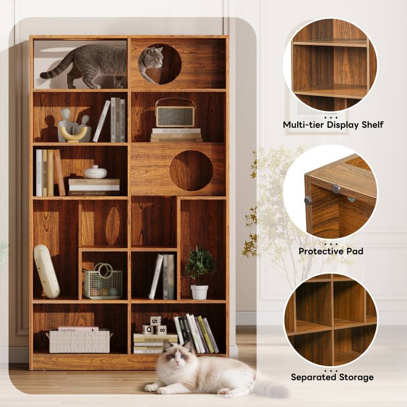 Multi-tier Display Shelf  
Protective Pad  
Separated Storage