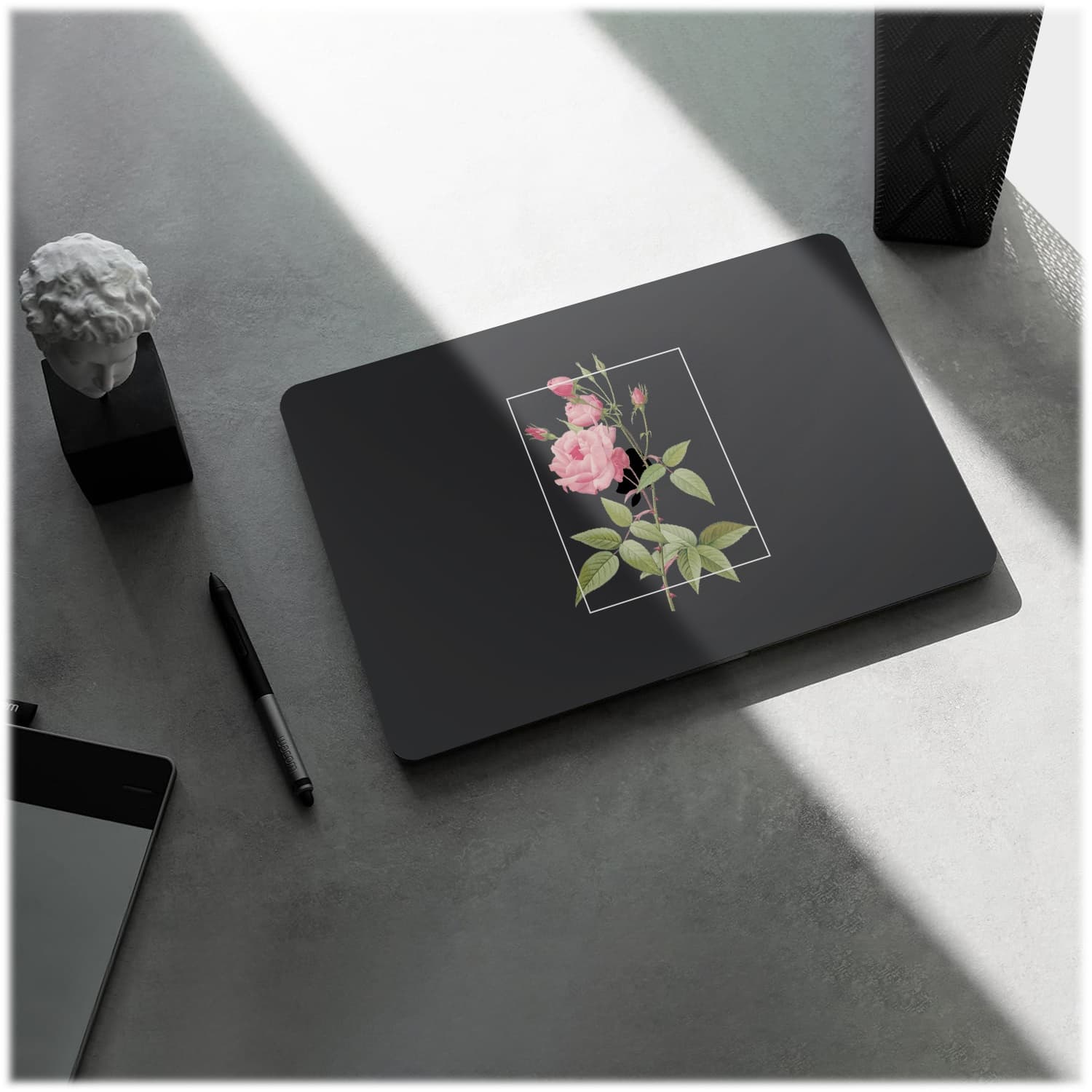 Alt View 15. SaharaCase - Arts Case for Apple MacBook Air 13.6" M2 and 13" M3 Chip Laptops - Black.