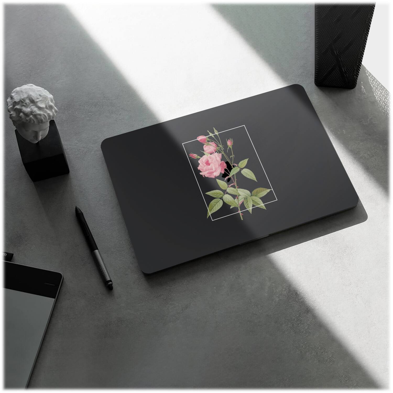 Alt View 15. SaharaCase - Arts Case for Apple MacBook Air 13.6" M2 and 13" M3 Chip Laptops - Black.