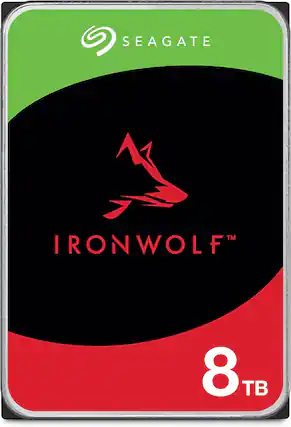 SEAGATE
IRONWOLF™
8 TB