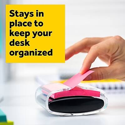 Stays in place to keep your desk organized
