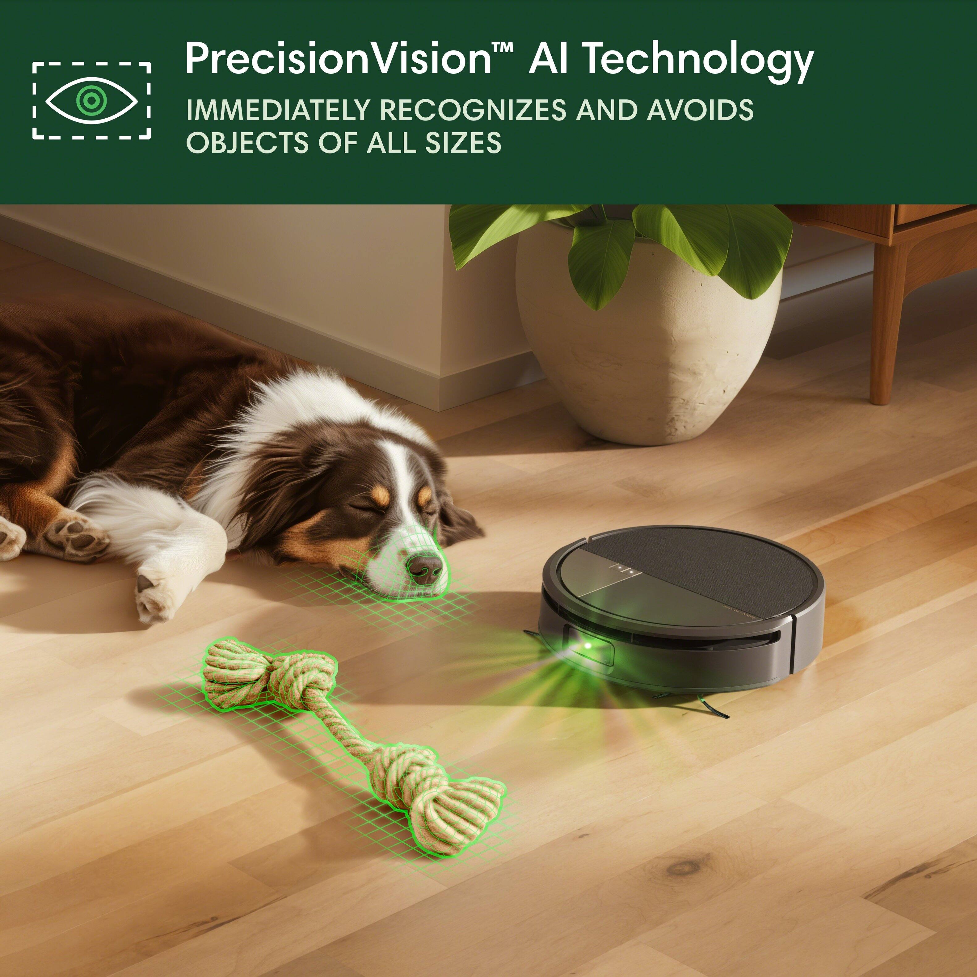 PrecisionVision™ AI Technology  
IMMEDIATELY RECOGNIZES AND AVOIDS OBJECTS OF ALL SIZES