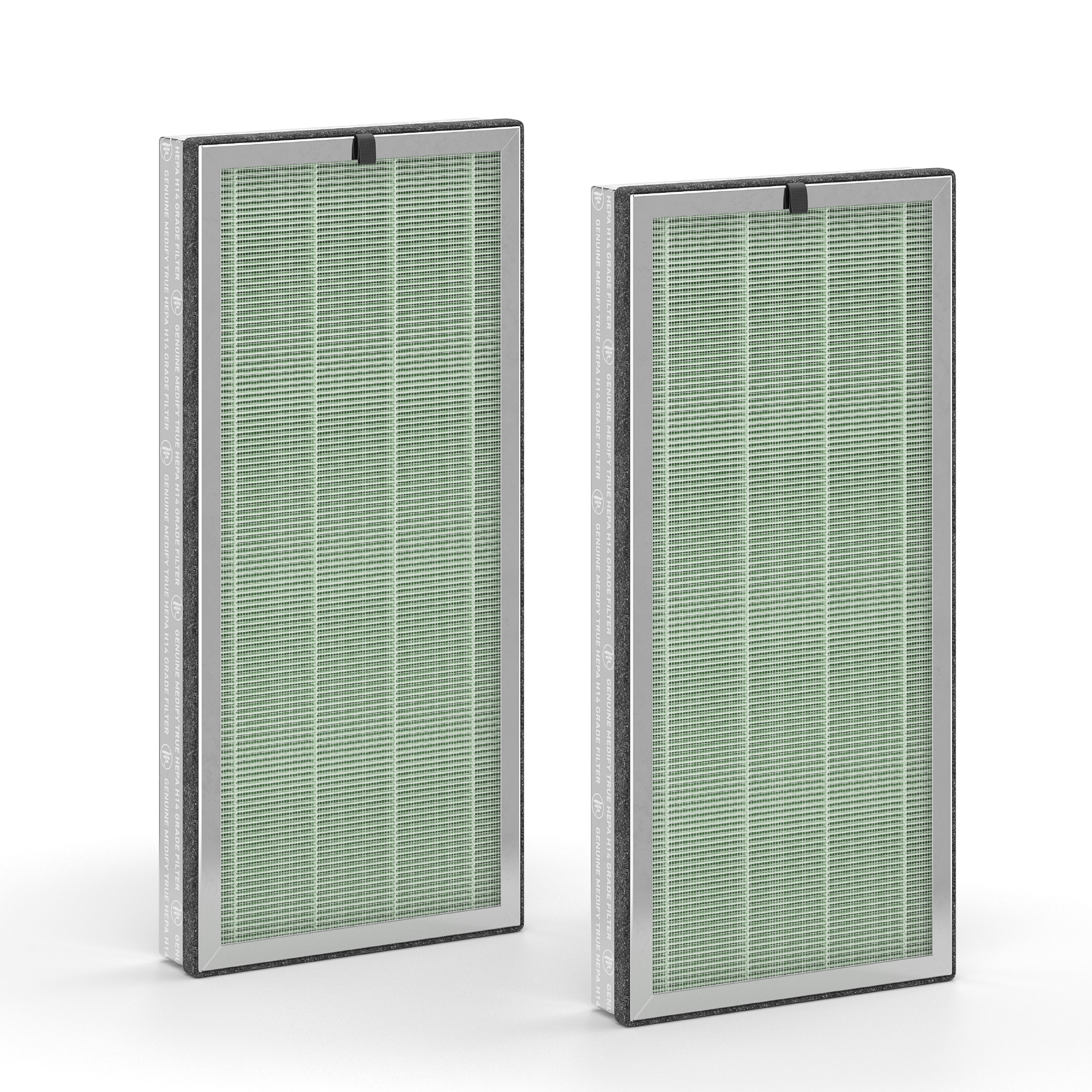 Medify Air - MA-40 Genuine HEPA H14 Replacement Filter - 2 pack - Silver