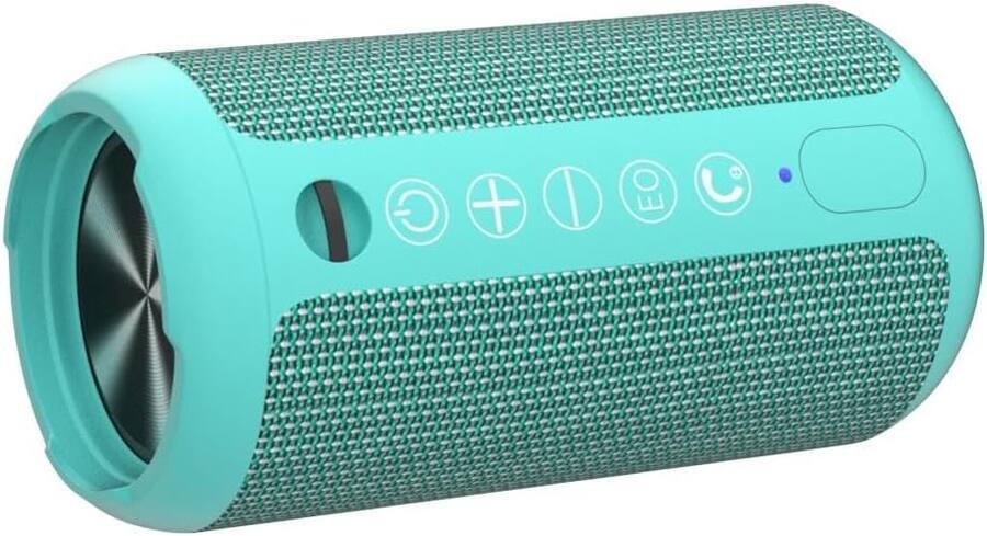 A Ritch Ux Designer Ortizan Portable Bluetooth Speaker, IPX7 Waterproof, TWS Stereo Pairing ...