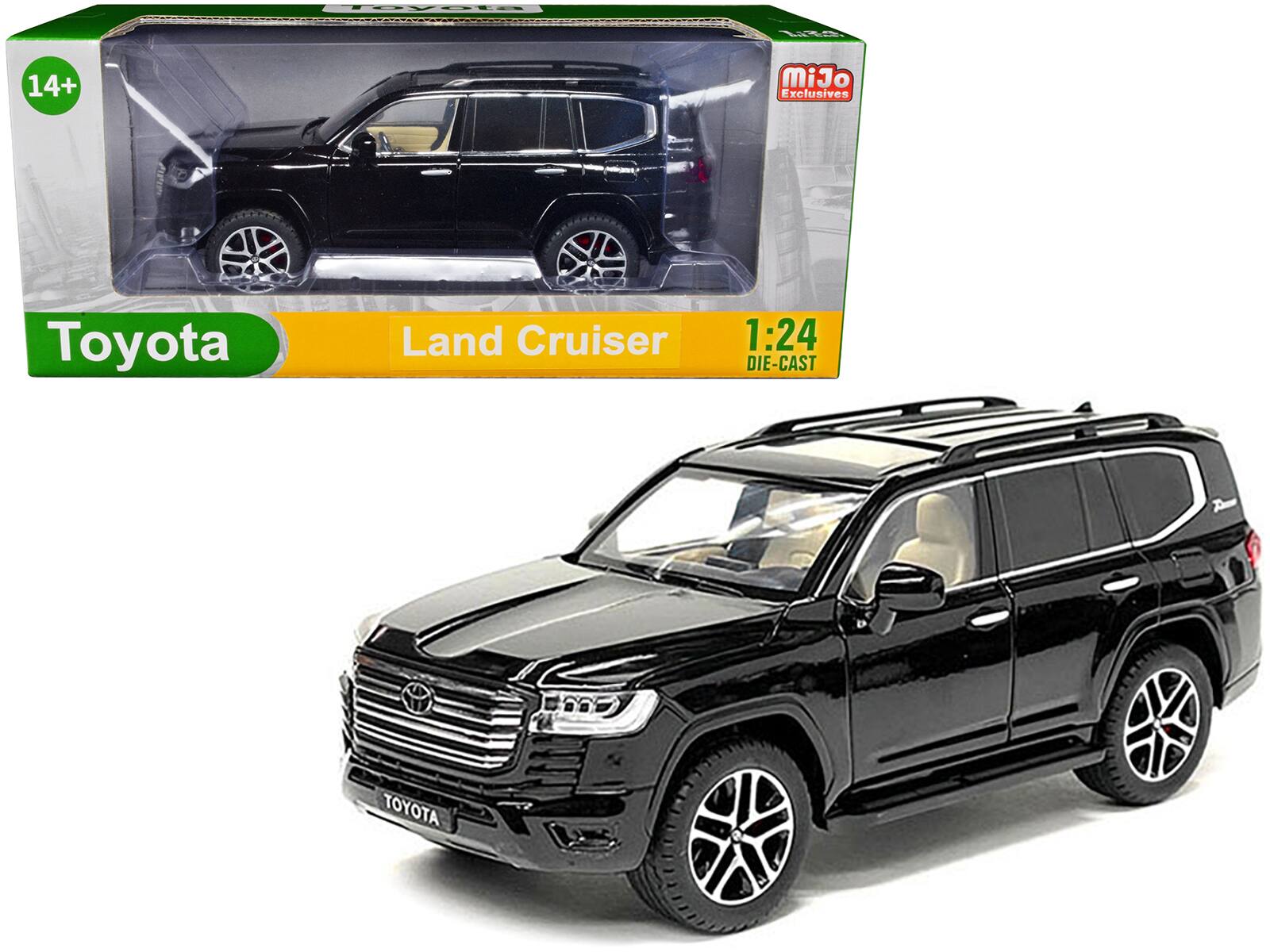 14+
MiJo Exclusives
Toyota
Land Cruiser
1:24 DIE-CAST