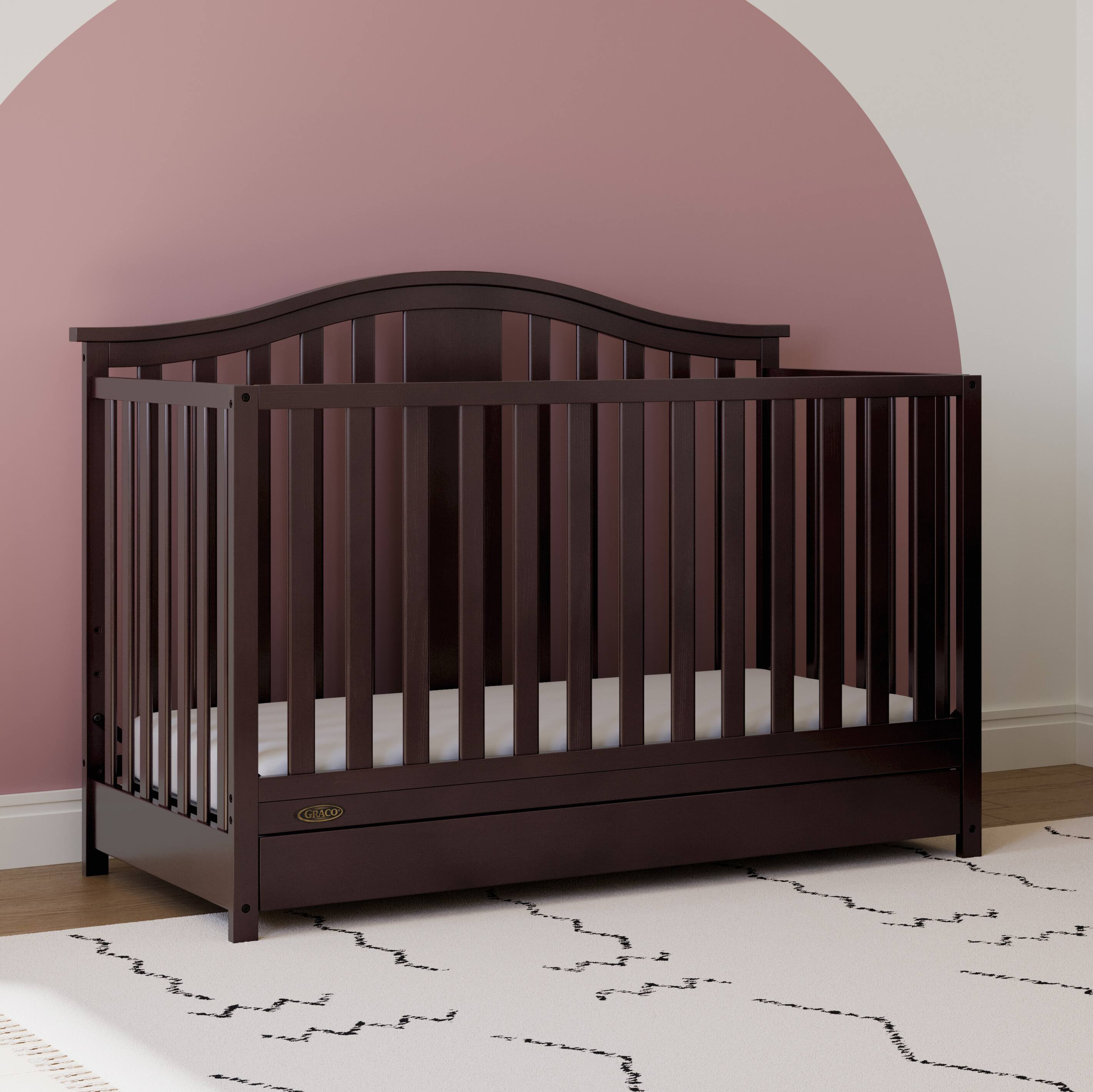 Graco solano crib with drawer deals