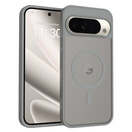 UUCOVER - Magnetic Case for Google Pixel 11 Pro,Shockproof TPU+PC Translucent Matte Case Compatible with MagSafe Slim Cover - Gray