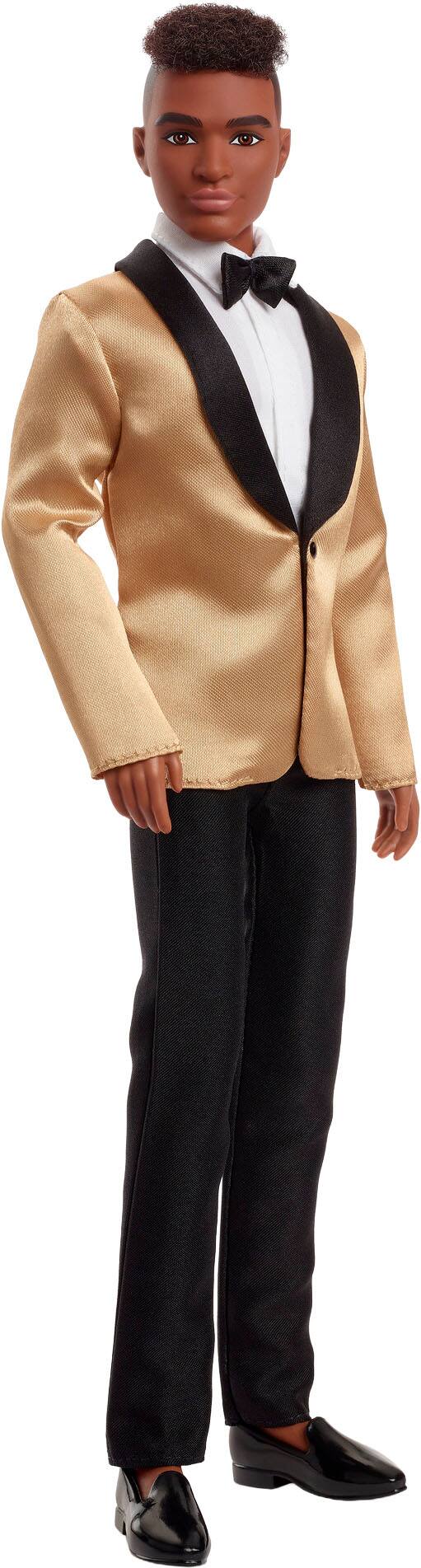 Angle. Barbie - 2025 Signature Ken Holiday Doll.