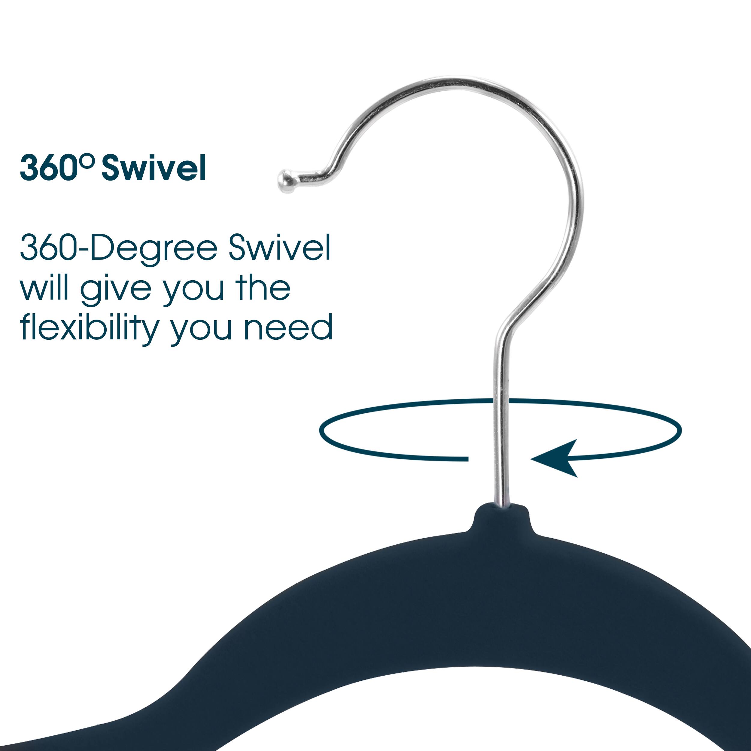 360-Degree Swivel will give you the flexibility you need