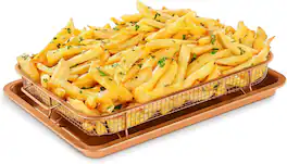 Bakken- Swiss - Bakken Swiss Air Fryer Tray – Extra-Large 9.5"x13", Mesh Basket for Oven, PTFE-Free, Dishwasher Safe - Copper