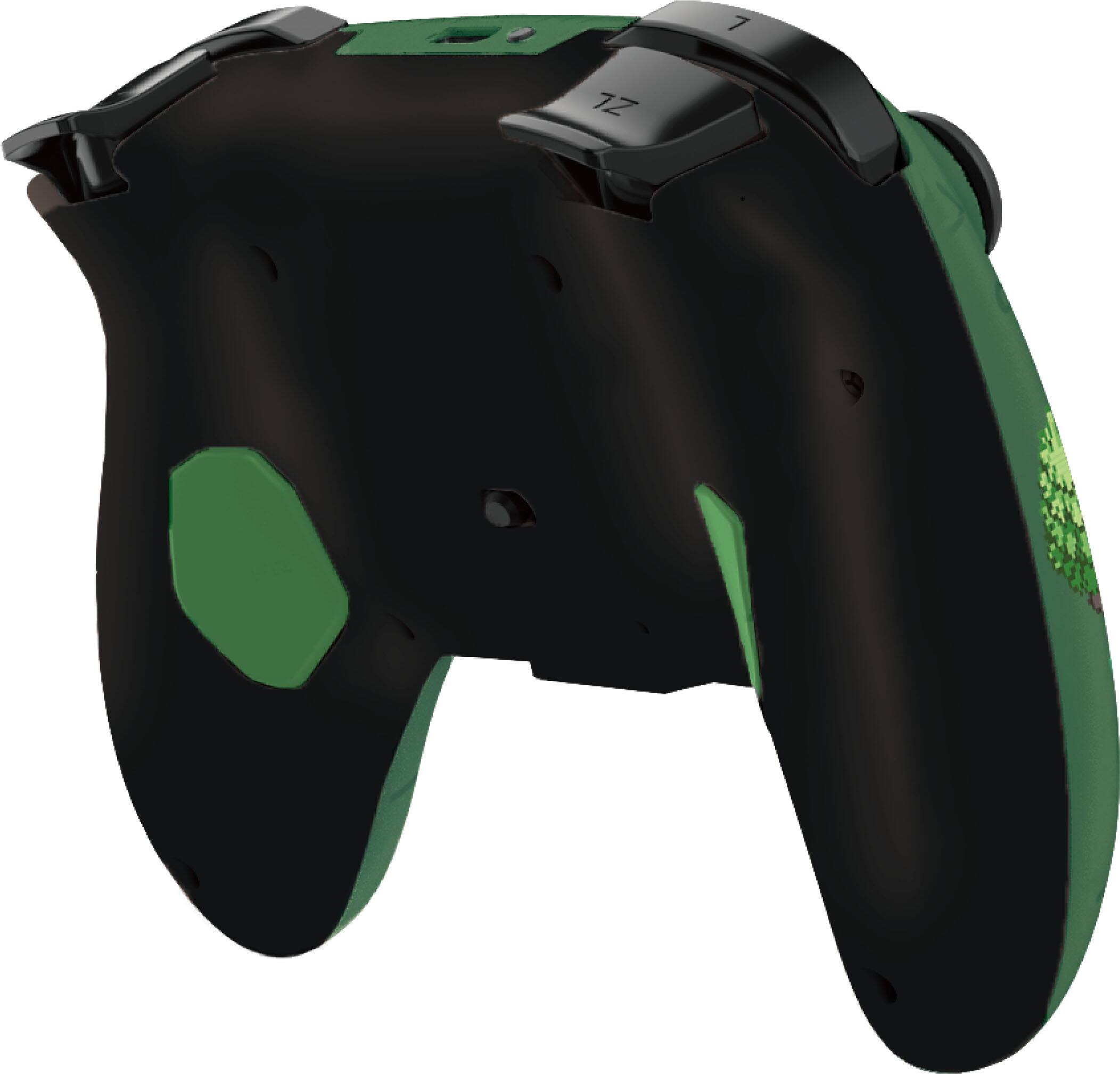 Left. Hori - HORI Wireless HORIPAD Turbo (Pokemon Pixel Green) for Nintendo Switch 2 - Green.