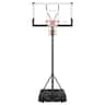 VEVOR - Portable Basketball Stand,10ft Height Adjustment Basketball Hoop & Goal,Portable Basketballs Hoop with 54in PC Backboard - Black