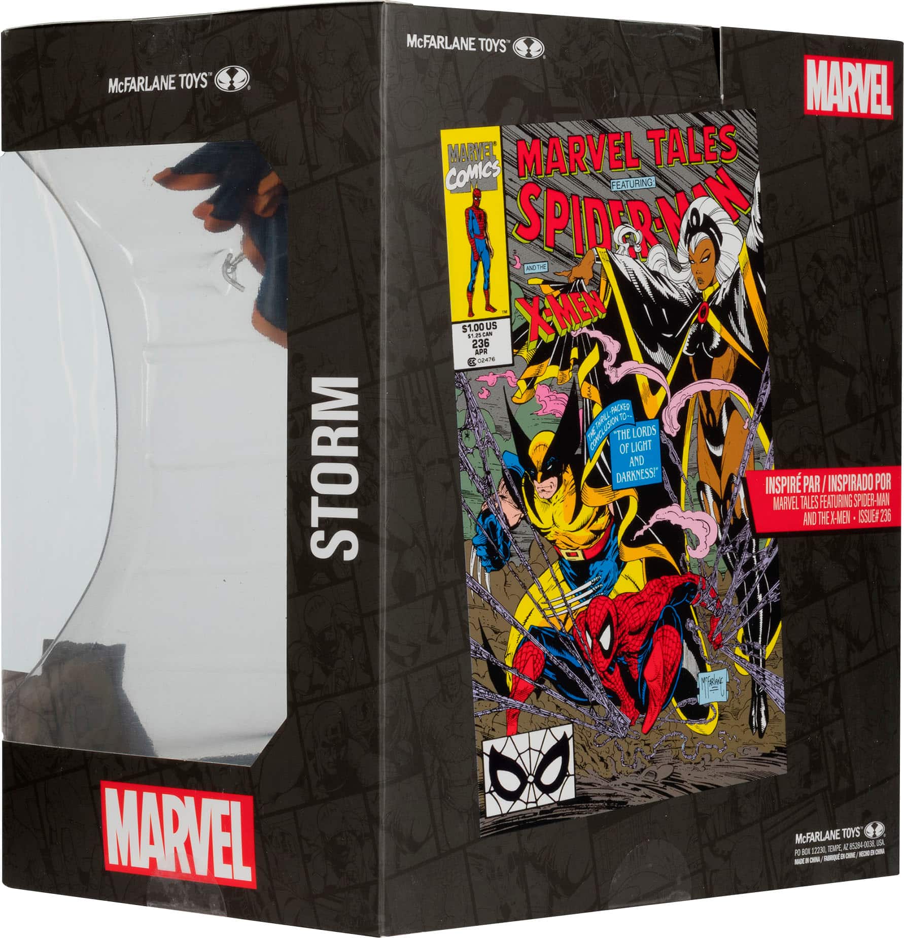 McFarlane Toys Marvel Storm 1:10th Scale Collectible with McFarlane Toys Marvel Storm 1:10th Scale Collectible with