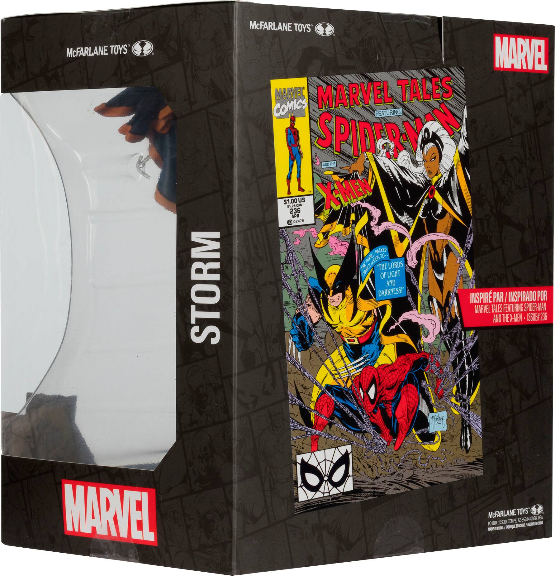 McFarlane Toys Marvel Tales featuring Spider-Man and the X-Men - $1.00 US.