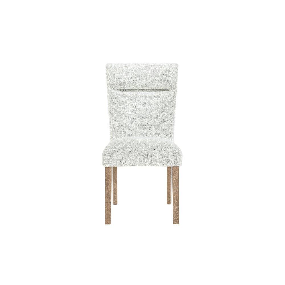Back. Global Furniture USA - D2504 Dining Chair - Light Grey.