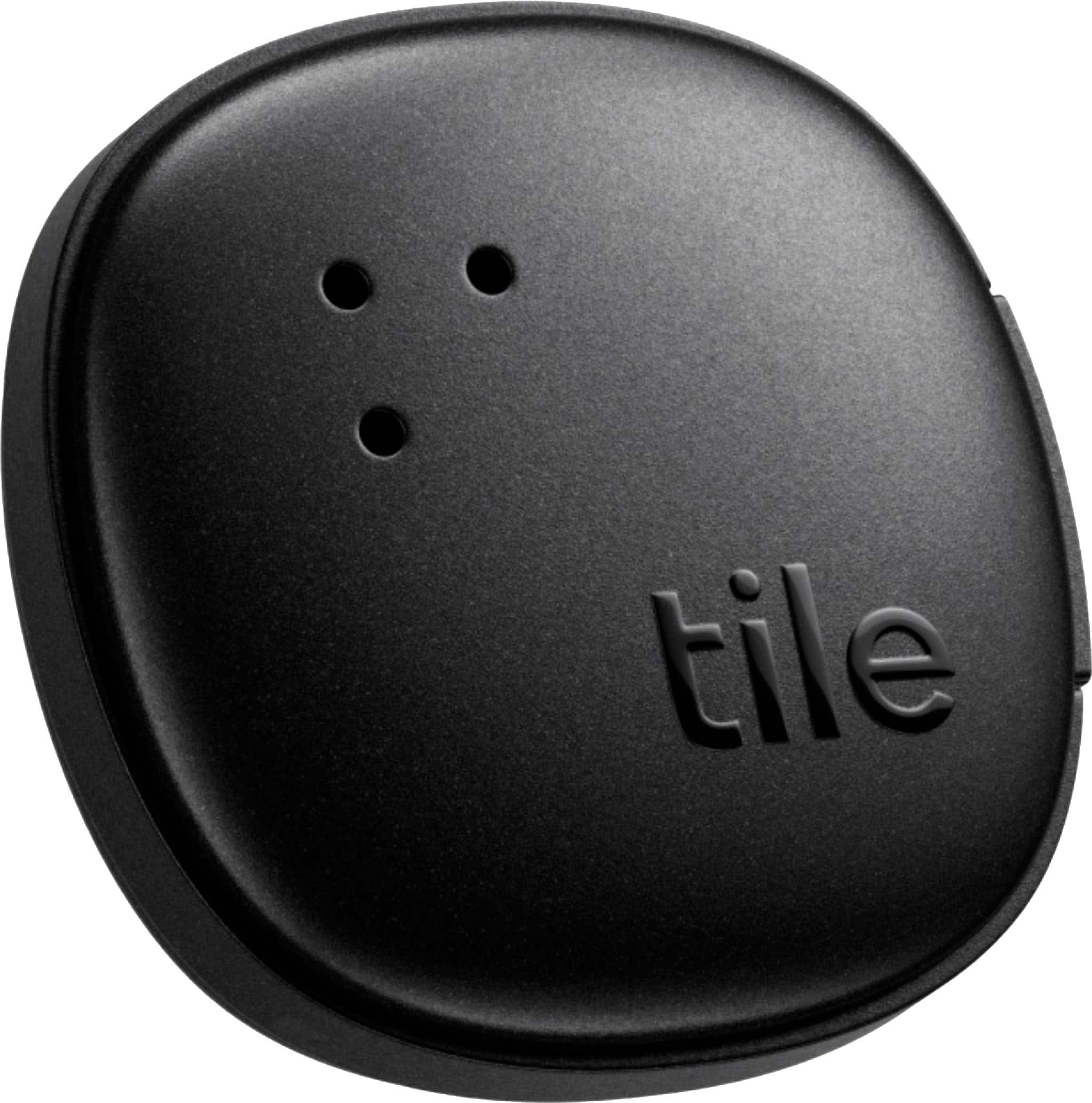 Angle. Tile by Life360 - Life360 Tile Sticker Small Bluetooth Tracker, Remote & Item Locator. iOS & Android Compatible. 1-Pack - Black.