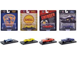 "Auto-Drivers" Set of 4 pieces in Blister Packs Release 126 Limited Edition to 9600 pcs 1/64 Model Cars by M2 Machines