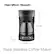 Hamilton Beach
Black Stainless Coffee Maker
12.9" H
11.4" W
9.5" D