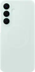 Front. Samsung - Galaxy S26 FE Silicone Magnet Case - Mint.