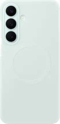 Front. Samsung - Galaxy S26 FE Silicone Magnet Case - Mint.