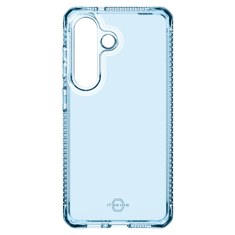Alt View 4. Itskins - SPECTRUM R // CLEAR Case for Samsung Galaxy S26+ - Light Blue.
