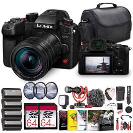 Panasonic - Lumix GH7 Mirrorless Micro Four Thirds Camera with 12-60mm f/2.8-4 Lens Bundle