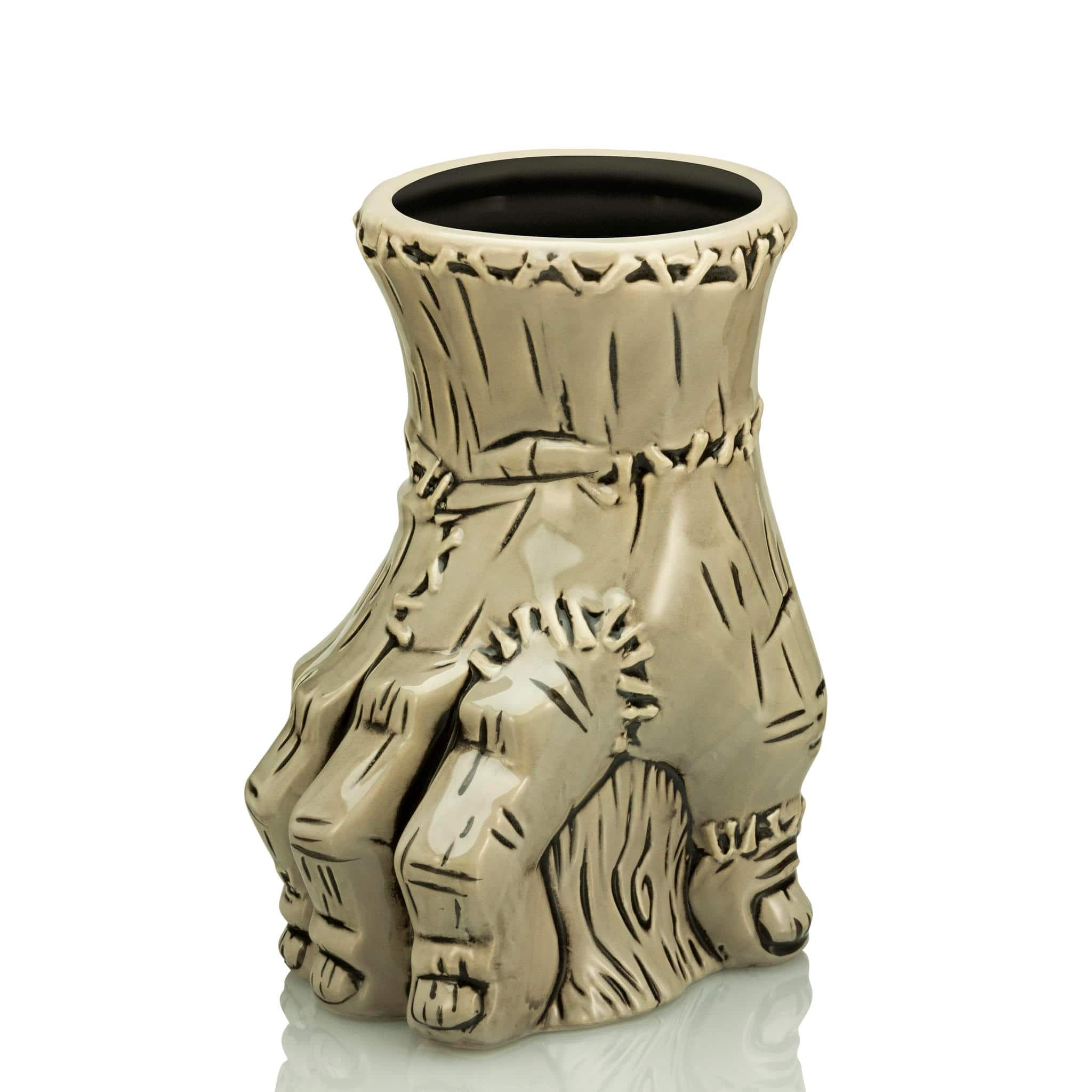 ThinkGeek - Geeki Tikis The Addams Family Thing Ceramic Mug | Holds 28 Ounces - Beige price history on PriceWatchPro