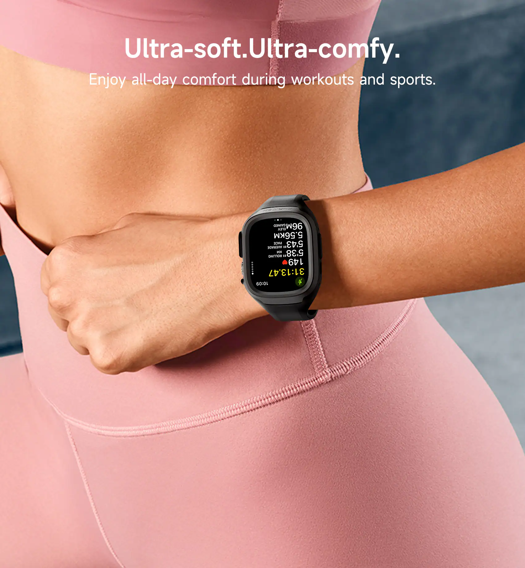 Ultra-soft. Ultra-comfy. Enjoy all-day comfort during workouts and sports.