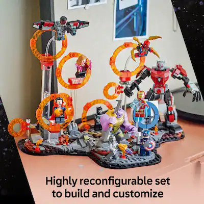 LEGO Marvel Avengers: Endgame Final Battle Building Set 76323