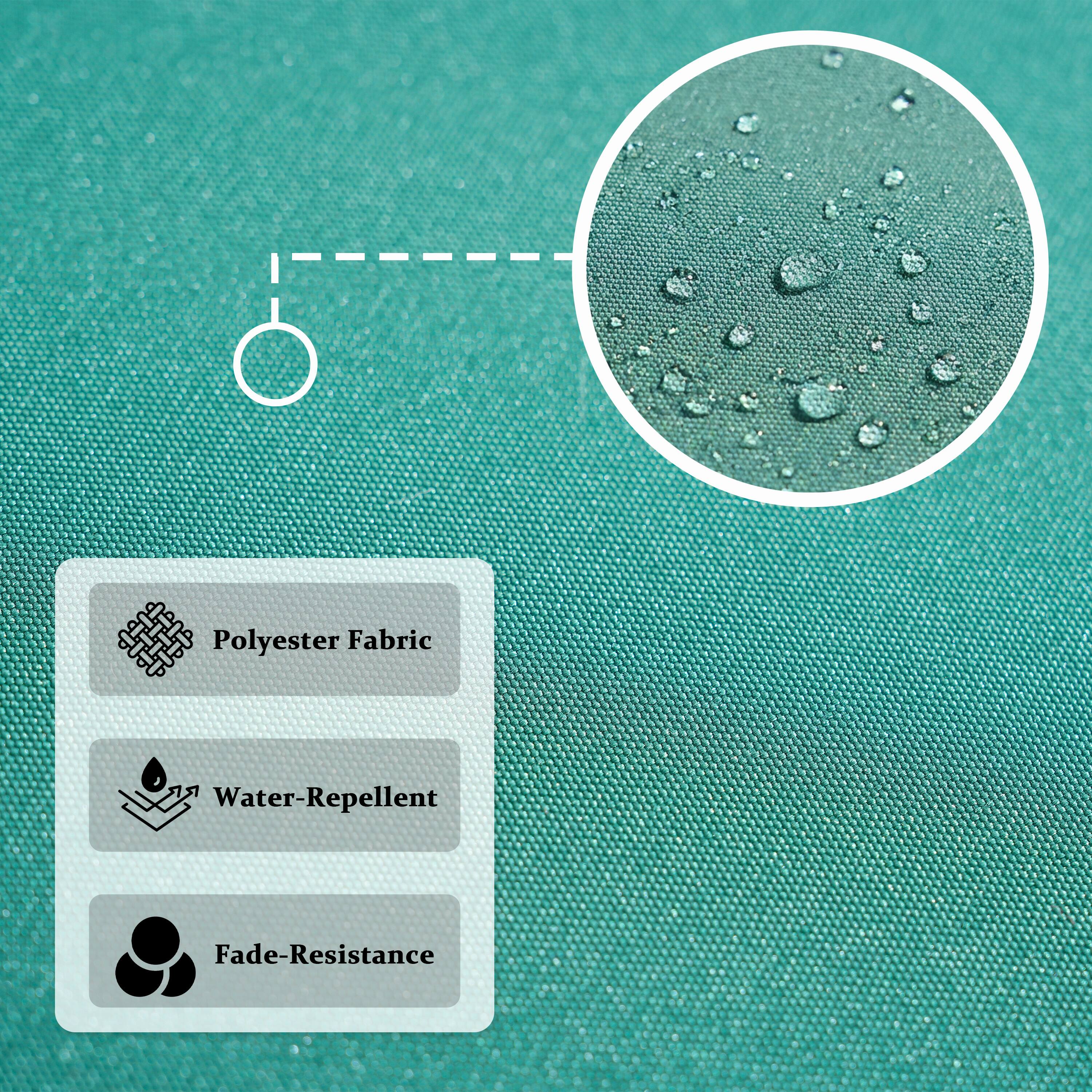 Polyester Fabric  
Water-Repellent  
Fade-Resistance