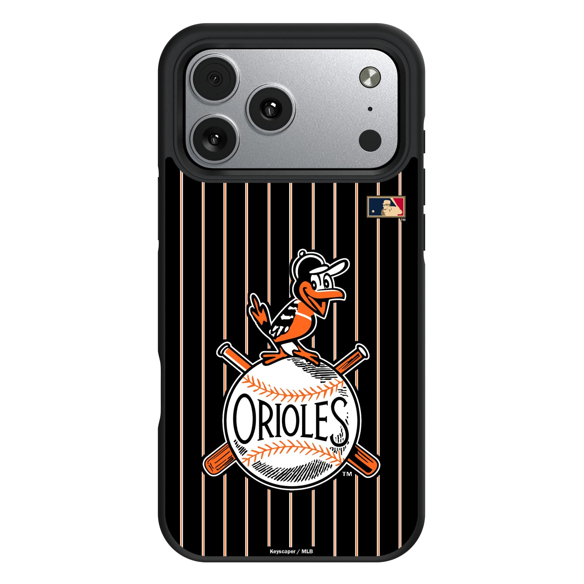 Keyscaper - MLB - Baltimore Orioles Cooperstown iPhone Bump Case - 13 mini - Multicolor