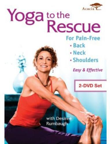 Front. Yoga To The Rescue For Pain Free Back Neck & Shoulders  - DVD.