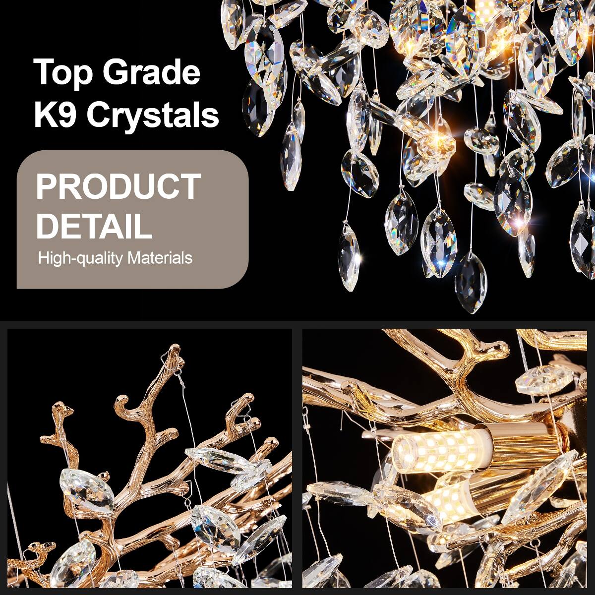 Top Grade K9 Crystals

PRODUCT DETAIL
High-quality Materials