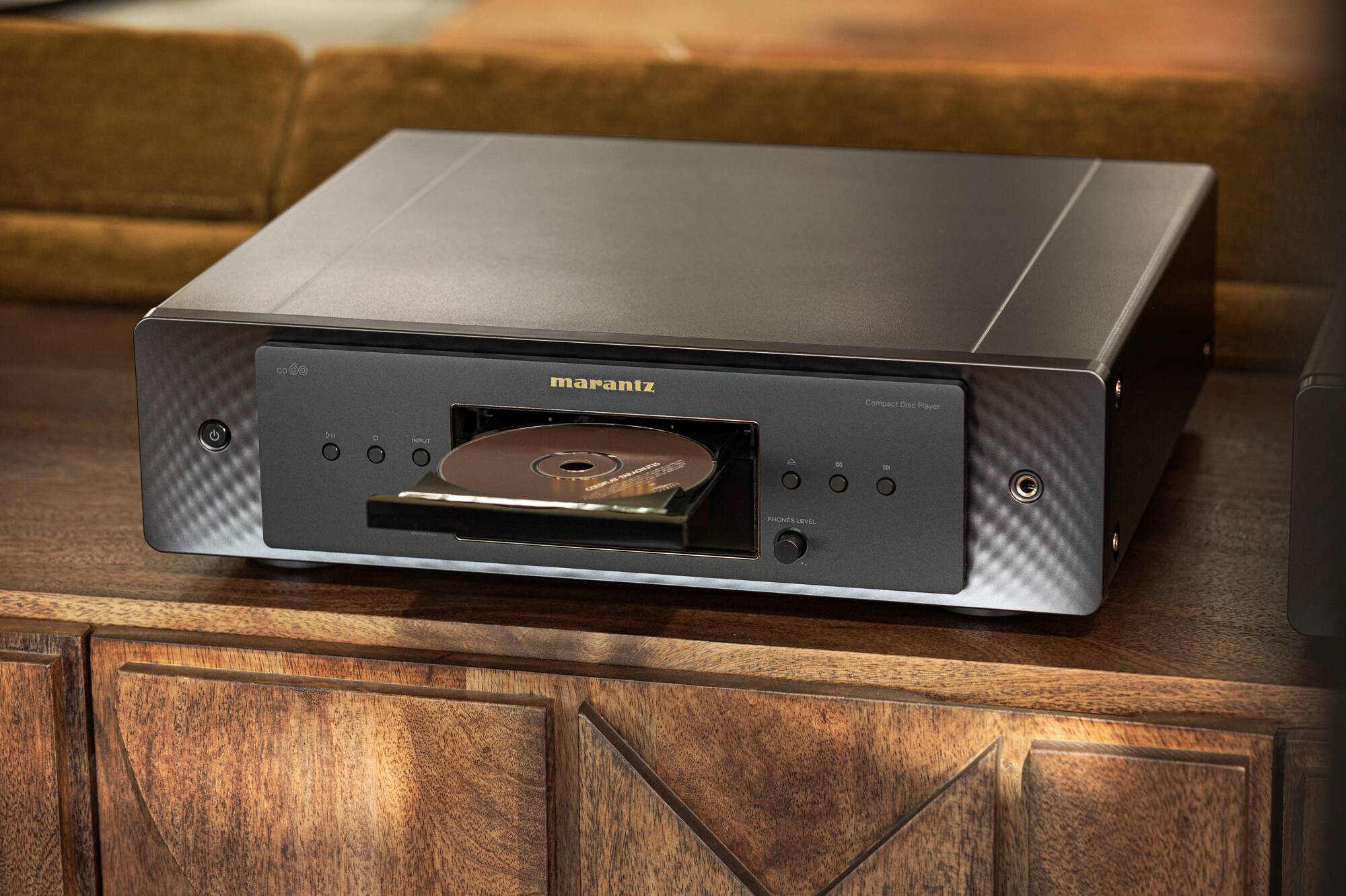 Alt View 13. Marantz - CD60 CD Player with HDAM + HDAM-SA2 - Black.