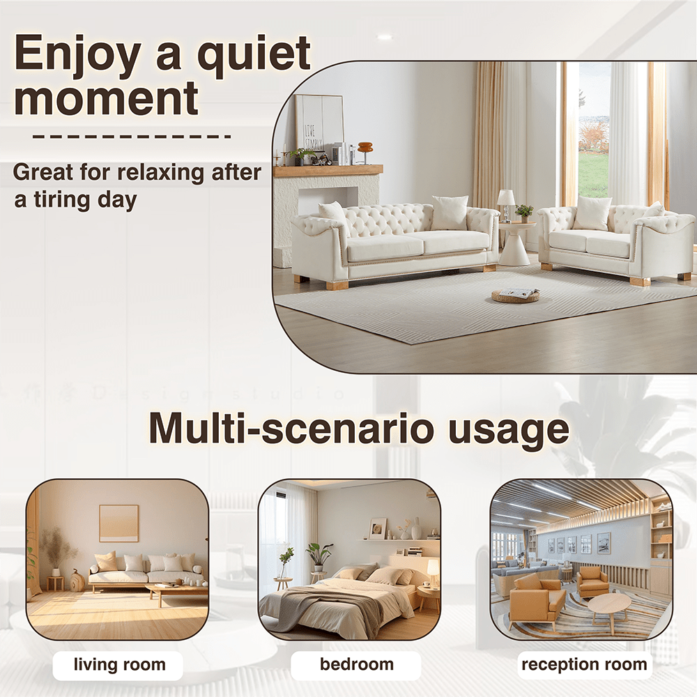 Enjoy a quiet moment  
Great for relaxing after a tiring day  

Multi-scenario usage  
living room  
bedroom  
reception room
