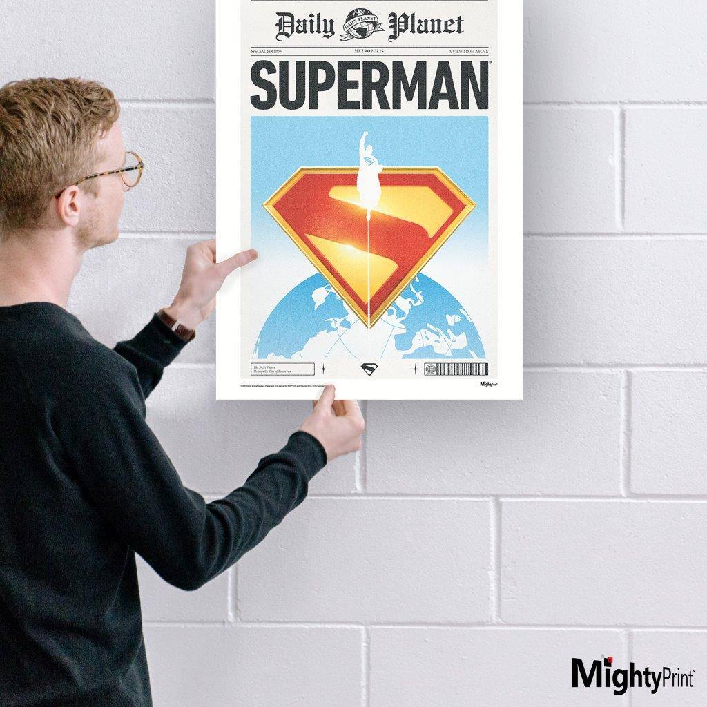 Daily Planet  
SUPERMAN  

MightyPrint