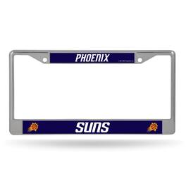 Rico Industries - Phoenix Suns NBA Chrome Metal License Plate Frame - Multi