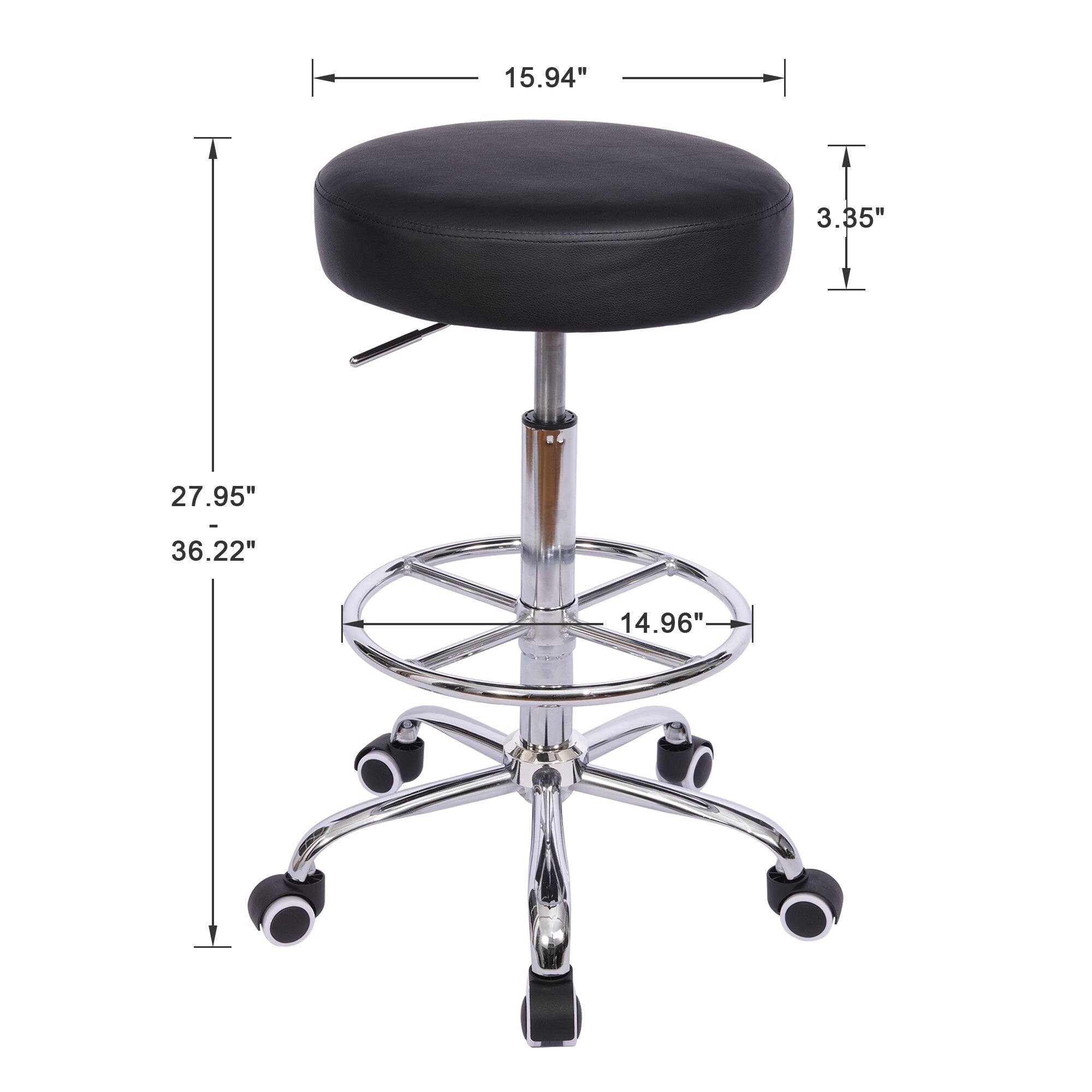 - Seat width: 15.94"
- Seat height: 3.35"
- Seat depth: 27.95"
- Overall height: 36.22"
- Base width: 14.96"