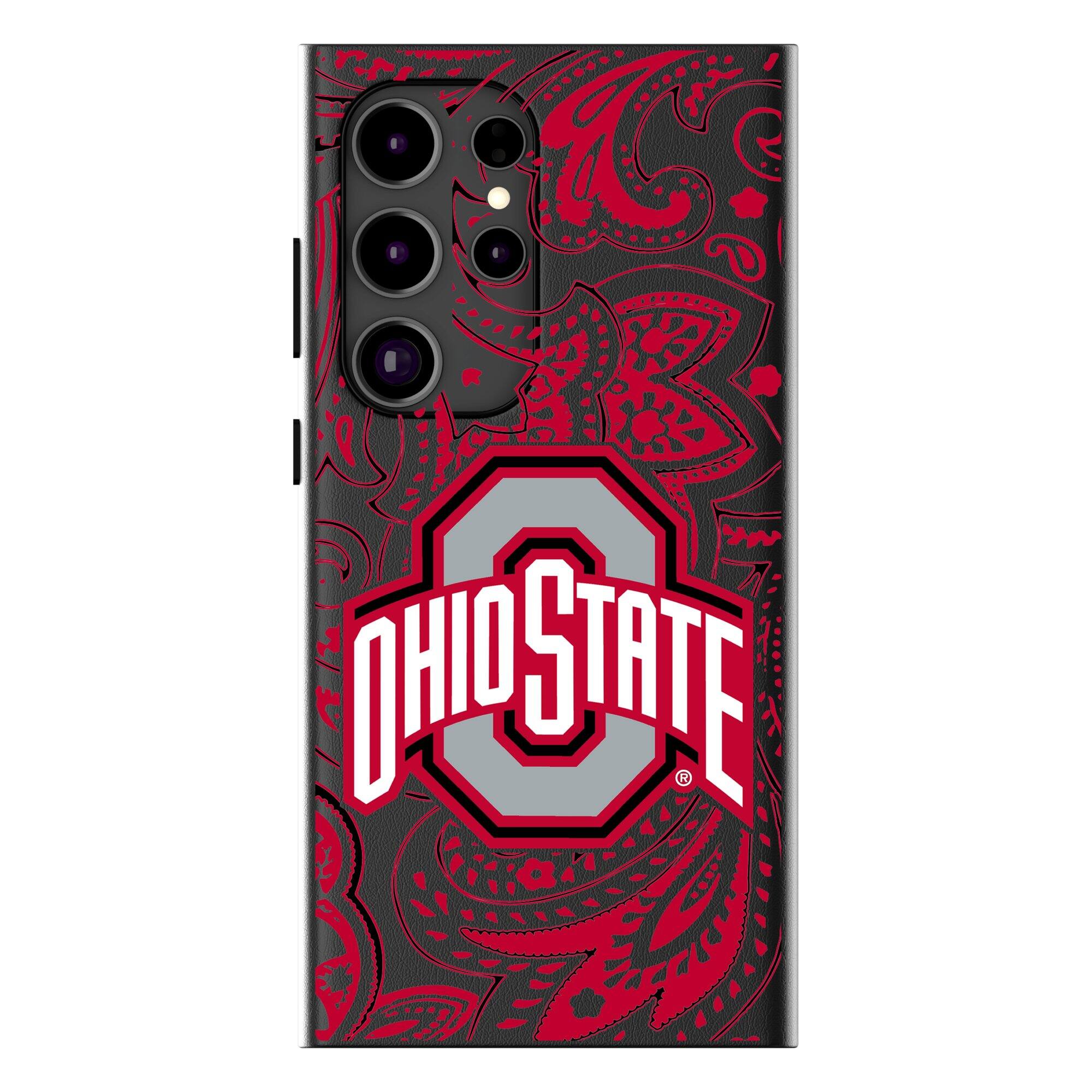 Keyscaper - NCAA - Ohio State Buckeyes Paisley Galaxy Magnetic Bump Case - S25 - Black price history on PriceWatchPro