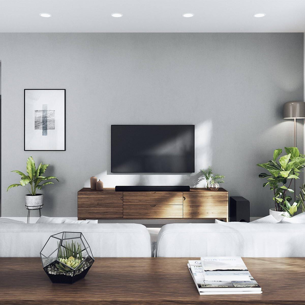 Back. Yamaha - Yamaha True X Bar 50A 280W 2.1.2-Channel Dolby Atmos Sound Bar System.